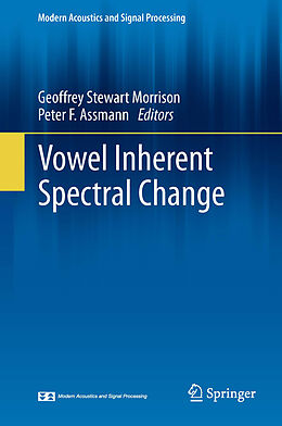 Livre Relié Vowel Inherent Spectral Change de 