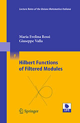 eBook (pdf) Hilbert Functions of Filtered Modules de Maria Evelina Rossi, Giuseppe Valla