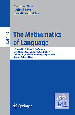 Kartonierter Einband The Mathematics of Language von 