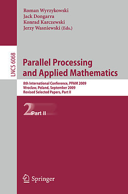 Kartonierter Einband Parallel Processing and Applied Mathematics, Part II von 