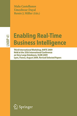 eBook (pdf) Enabling Real-Time Business Intelligence de Malu Castellanos, Umeshwar Dayal, Renée J. Miller