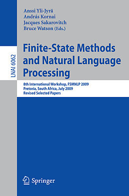 E-Book (pdf) Finite-State Methods and Natural Language Processing von 