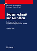 Fester Einband Bodenmechanik und Grundbau von Hans-Jürgen Lang, Jachen Huder, Peter Amann
