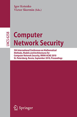Kartonierter Einband Computer Network Security von 