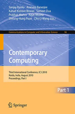 E-Book (pdf) Contemporary Computing von Sanjay Ranka, Arunava Banerjee, Kanad Kishore Biswas