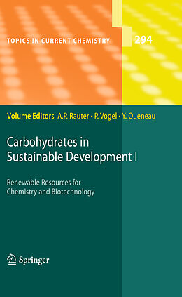 Fester Einband Carbohydrates in Sustainable Development I von 