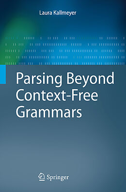Livre Relié Parsing Beyond Context-Free Grammars de Laura Kallmeyer
