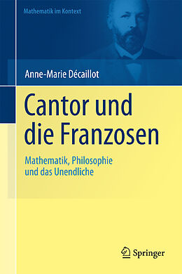 Kartonierter Einband Cantor und die Franzosen von Anne-Marie Décaillot
