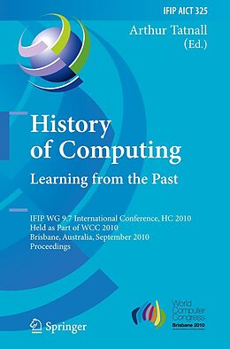 E-Book (pdf) History of Computing: Learning from the Past von 