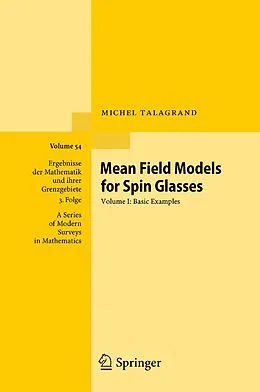 E-Book (pdf) Mean Field Models for Spin Glasses von Michel Talagrand