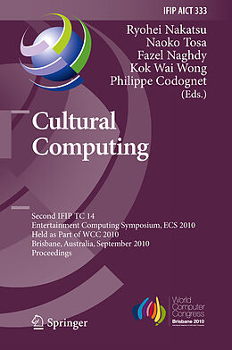 Fester Einband Cultural Computing von 