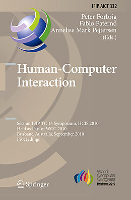 Fester Einband Human-Computer Interaction von 