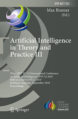 Fester Einband Artificial Intelligence in Theory and Practice III von 