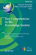 E-Book (pdf) Key Competencies in the Knowledge Society von