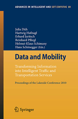 E-Book (pdf) Data and Mobility von Hans Schönegger, Helmut-Klaus Schimany, Reinhard Pfliegl