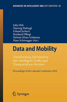 E-Book (pdf) Data and Mobility von Hans Schönegger, Helmut-Klaus Schimany, Reinhard Pfliegl