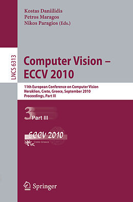 Couverture cartonnée Computer Vision -- ECCV 2010 de 