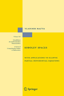 Livre Relié Sobolev Spaces de Vladimir Maz'ya