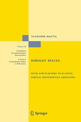eBook (pdf) Sobolev Spaces de Vladimir Maz'ya
