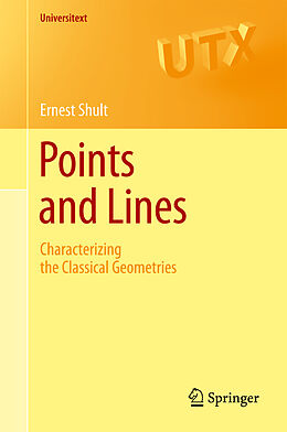 Couverture cartonnée Points and Lines de Ernest E. Shult
