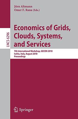E-Book (pdf) Economics of Grids, Clouds, Systems, and Services von 