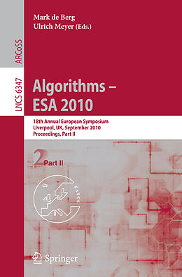 E-Book (pdf) Algorithms -- ESA 2010, Part II von 