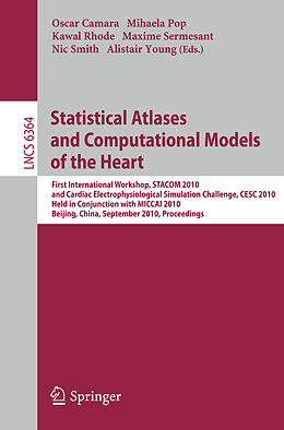 Kartonierter Einband Statistical Atlases and Computational Models of the Heart von 