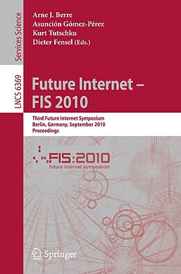 E-Book (pdf) Future Internet - FIS 2010 von 