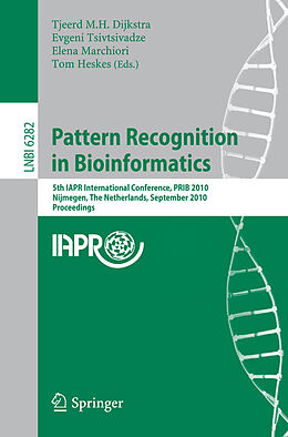 Couverture cartonnée Pattern Recognition in Bioinformatics de 