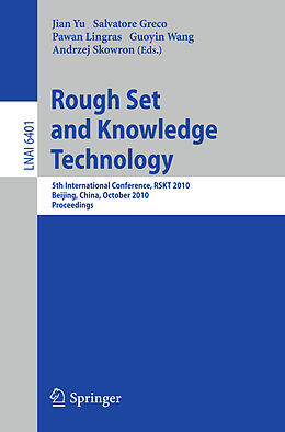 Kartonierter Einband Rough Set and Knowledge Technology von 