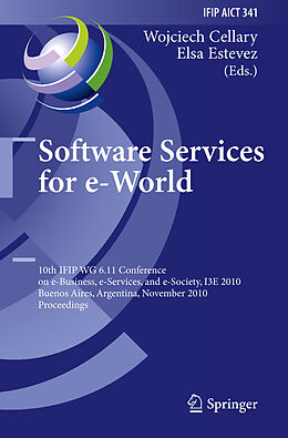 Fester Einband Software Services for e-World von 