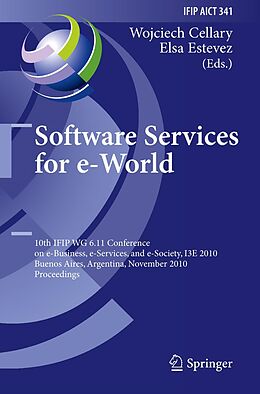 E-Book (pdf) Software Services for e-World von 