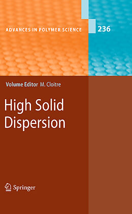 Fester Einband High Solid Dispersions von 