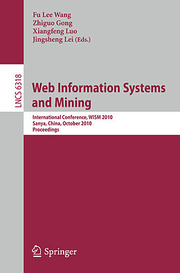 Kartonierter Einband Web Information Systems and Mining von 