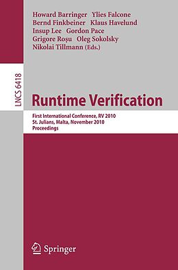 E-Book (pdf) Runtime Verification von 