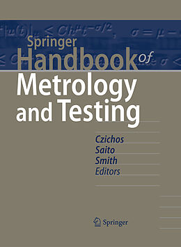 Livre Relié Springer Handbook of Metrology and Testing de 