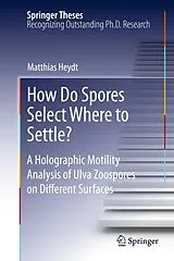 Fester Einband How Do Spores Select Where to Settle? von Matthias Heydt