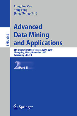 E-Book (pdf) Advanced Data Mining and Applications von 