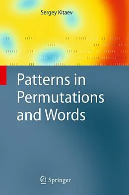 E-Book (pdf) Patterns in Permutations and Words von Sergey Kitaev