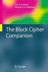 E-Book (pdf) The Block Cipher Companion von Lars R. Knudsen, Matthew Robshaw