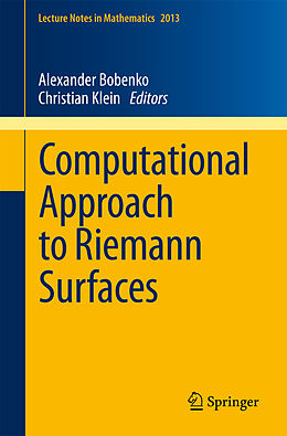E-Book (pdf) Computational Approach to Riemann Surfaces von 
