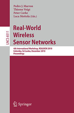 Kartonierter Einband Real-World Wireless Sensor Networks von 