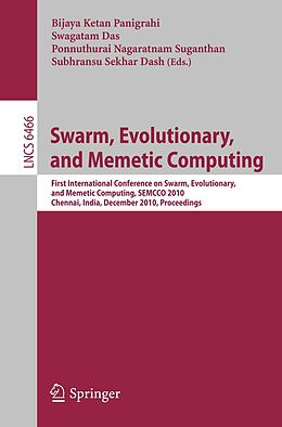 E-Book (pdf) Swarm, Evolutionary, and Memetic Computing von 
