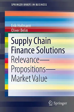 E-Book (pdf) Supply Chain Finance Solutions von Erik Hofmann, Oliver Belin