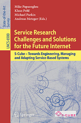 Kartonierter Einband Service Research Challenges and Solutions for the Future Internet von 