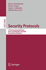 Couverture cartonnée Security Protocols de 