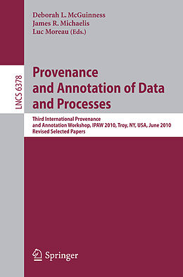 Kartonierter Einband Provenance and Annotation of Data and Process von 