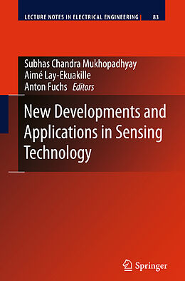 Livre Relié New Developments and Applications in Sensing Technology de 