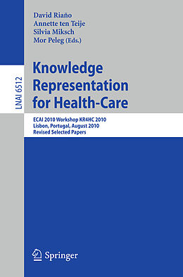 Kartonierter Einband Knowledge Representation for Health-Care von 