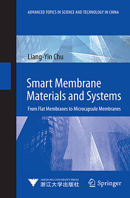 Livre Relié Smart Membrane Materials and Systems de Liang-Yin Chu